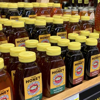 Jungle Jim's honey selection