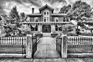 Historic Home on the Ghost Walk Tour in Hamilton, Ohio.