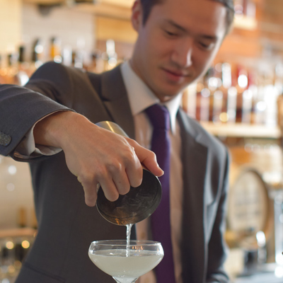 Bourbon's Kitchen cucumber martini