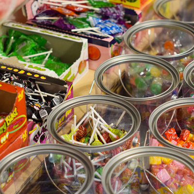 Candy Buffet at Grandpa Joe's