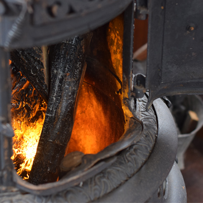 Hughes Schoolhouse boiler