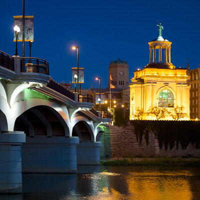 Hamilton at Night