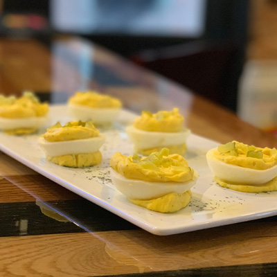 The Swire Inn deviled eggs