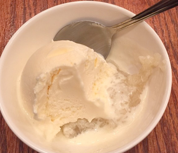 Sticky Rice with Ice Cream