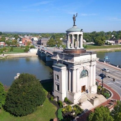 Soliders, Sailors, & Pioneers Monument in Hamilton, Ohio
