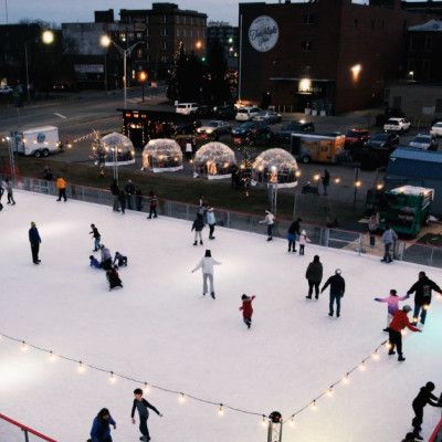 Holiday Whopla Ice Rink, Middletown Ohio