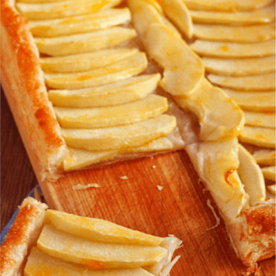 Jungle Jim's Apple Almond Tart