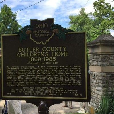 Historical Marker, The Children's Home