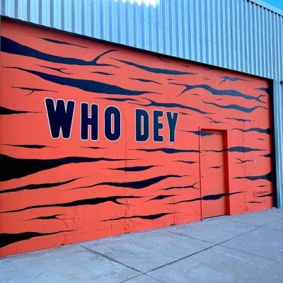 Liberty Center Who Dey Mural