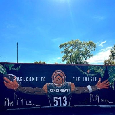 Cincinnati Bengals Mural Ohio