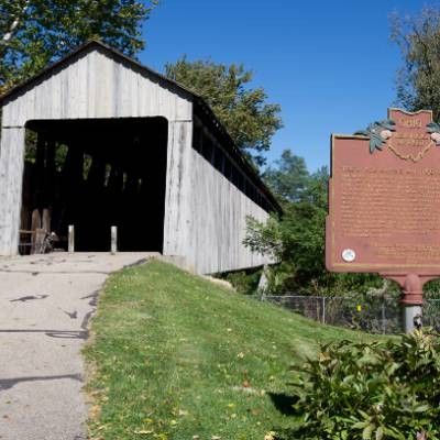 Black Covered Bridge