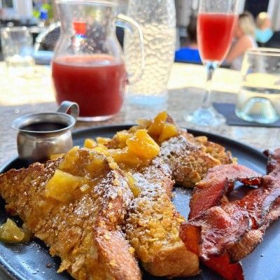 Brunch French Toast, Cozy's Cafe & Cottage