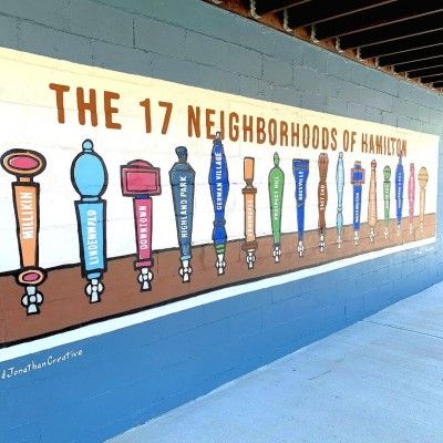 Hamilton Urban Backyard Mural