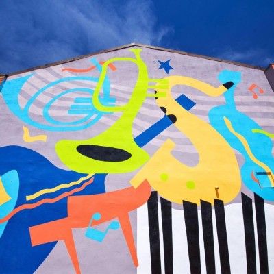 Jammin' Mural, Middletown Ohio