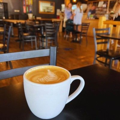Latte at Kofenya Coffee, Oxford Ohio