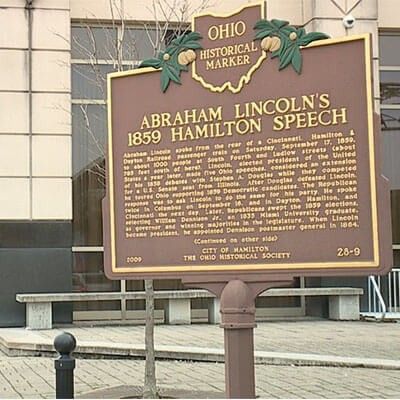 Historical Marker, Lincoln