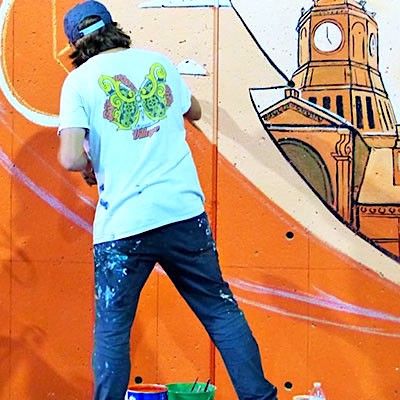 Logan Painting "Sketchy Pigeon"