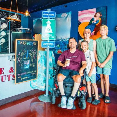 The Murphy Family, Jupiter Coffee & Donuts