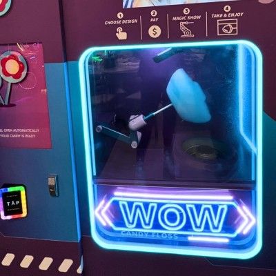 Cotton Candy Machine, Pinball Garage Hamilton