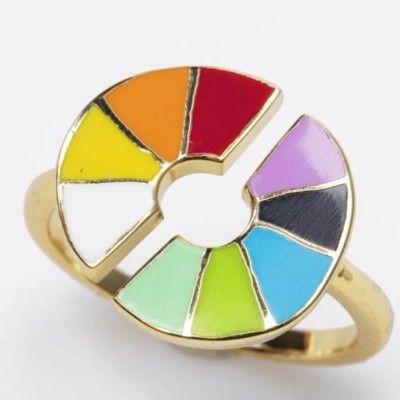 Color Wheel Ring, Scripted Studio Ohio