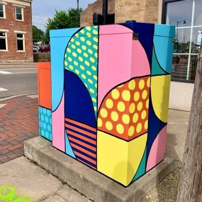 Sweet Summer Utility Box