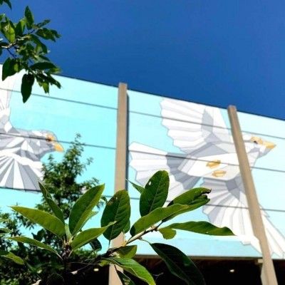 Rotary Park, "Taking Flight" Mural