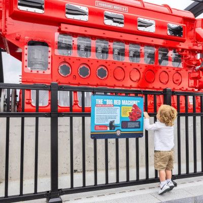 "Big Red Machine" USS Cincinnati Peace Pavilion