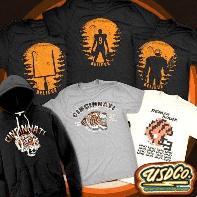 Cincinnati Bengals Shirts, Unsung Salvage Design