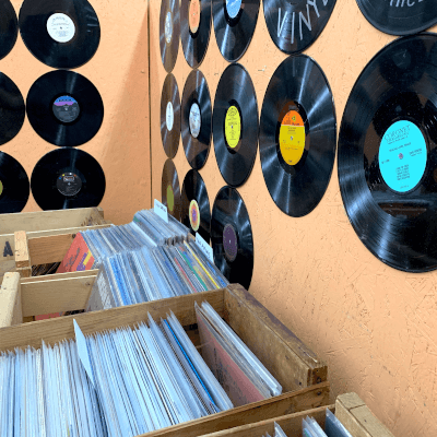 Vinyls at Antique Center
