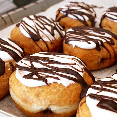 Milton's Zebra Donuts