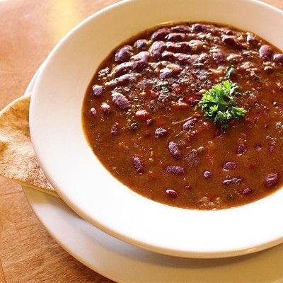 Vegetarian Chili at Aladdin's