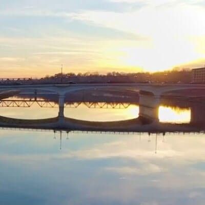 Downtown Hamilton sunrise