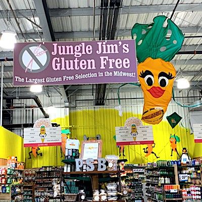 Jungle Jim's Gluten Free Section