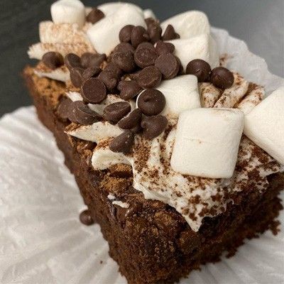 Chubby Bunny Bakery Hot Chocolate Brownie