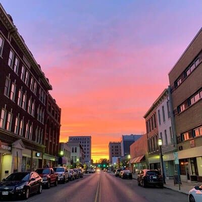 Downtown Middletown Sunset