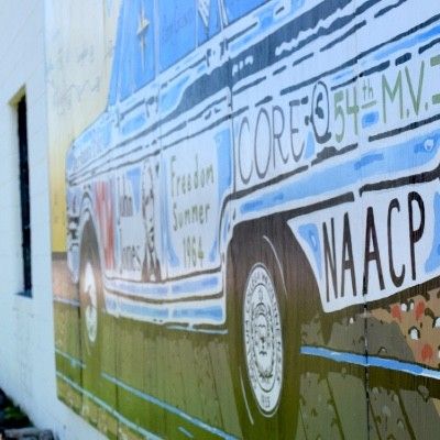 Close Up of Changemakers mural