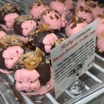Ruby's Bacon Brownie Truffles
