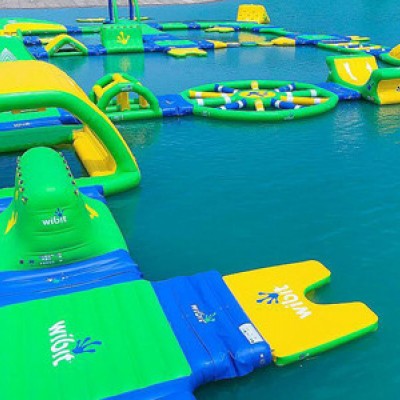 Aqua Adventures Obstacle Course