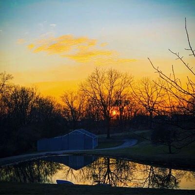 Sunset in West Chester