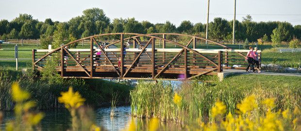 Voice of America MetroPark Bridge