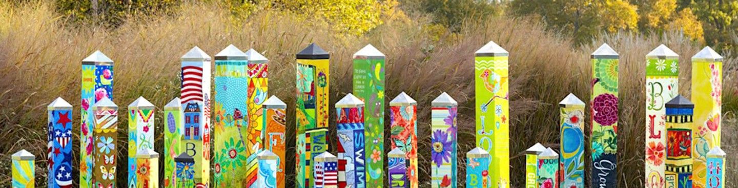 Art Poles by Studio M