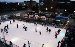 Holiday Whopla Ice Rink, Middletown Ohio