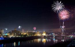 Fourth of July Fireworks, Downtown Hamilton