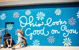 Ohio Looks Good on You Mural, Liberty Center