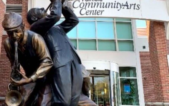 Jazz Fairfield sculpture
