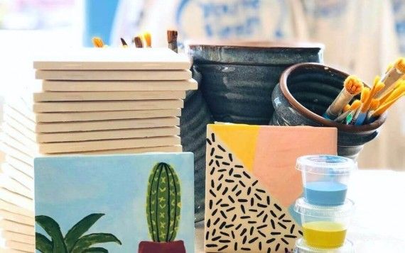 Painting Pottery