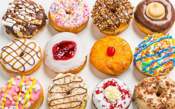 Assorted Donuts on Donut Trail