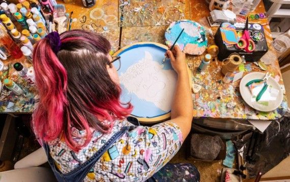 JellyDoodles at Pendleton Art Center Middletown, Ohio