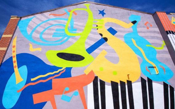 Jammin' Mural, Middletown Ohio