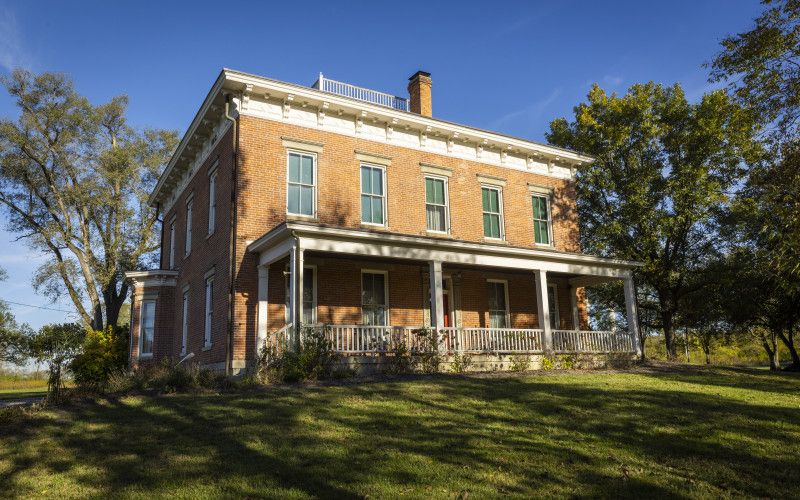 Photo of the CHF Augspurger House at Chrisholm MetroPark in Trenton, OH